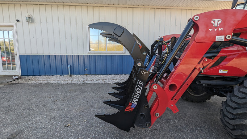 Load image into Gallery viewer, 48 Inch Rake/Brush Grapple - Mini
