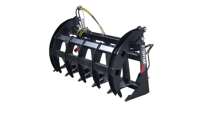 Load image into Gallery viewer, 60 Inch Rake/Brush Grapple - 1 Cyl - Mini
