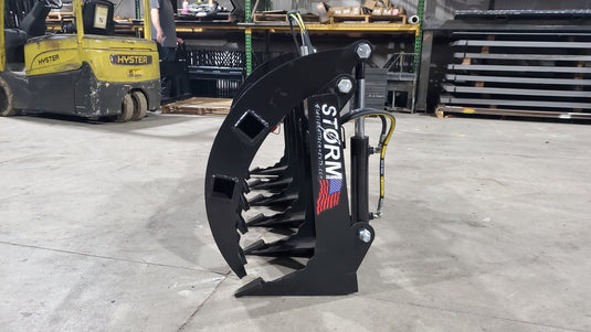 60 Inch Rake/Brush Grapple - 1 Cyl - Mini