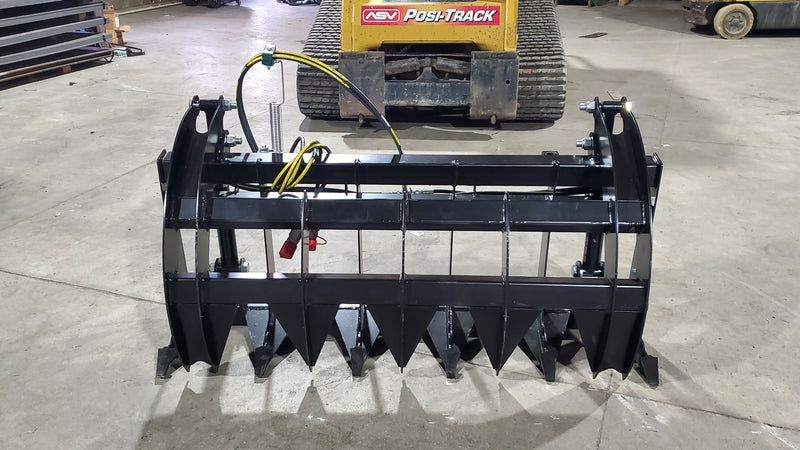 Load image into Gallery viewer, 60 Inch Rake/Brush Grapple - 1 Cyl - Mini
