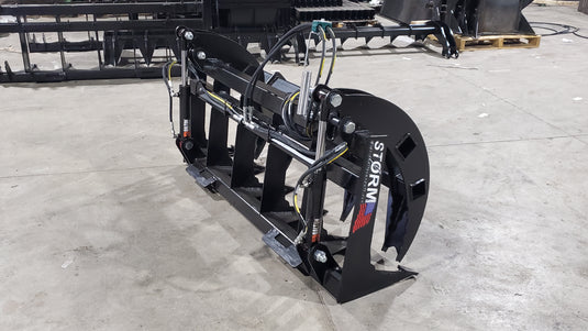 60 Inch Rake/Brush Grapple - 1 Cyl - Mini