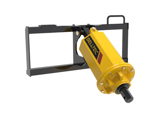 Belltec HTLS Series high torque auger drive kit with universal skid steer mount