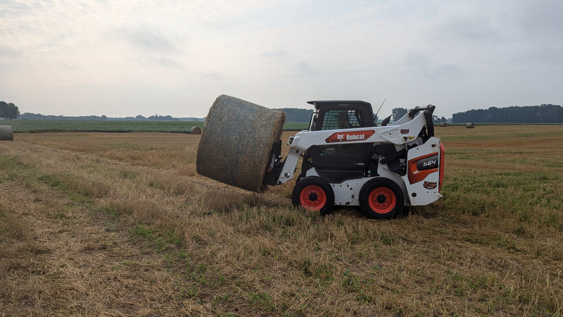 Load image into Gallery viewer, 48 Inch Hay Spear Pallet Forks - Skid Steer
