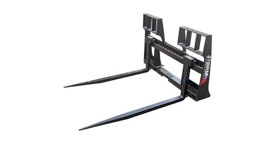 48 Inch Hay Spear Pallet Forks - Skid Steer