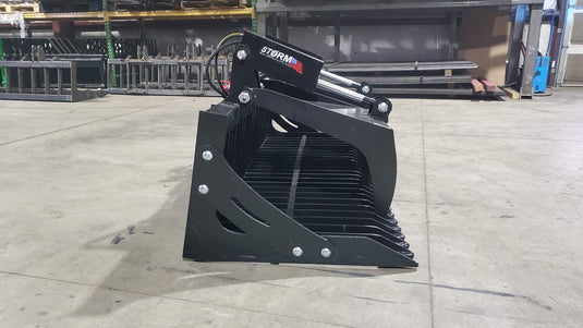 60 Inch Rock/Brush Grapple - 2 Cyl - Skid Steer
