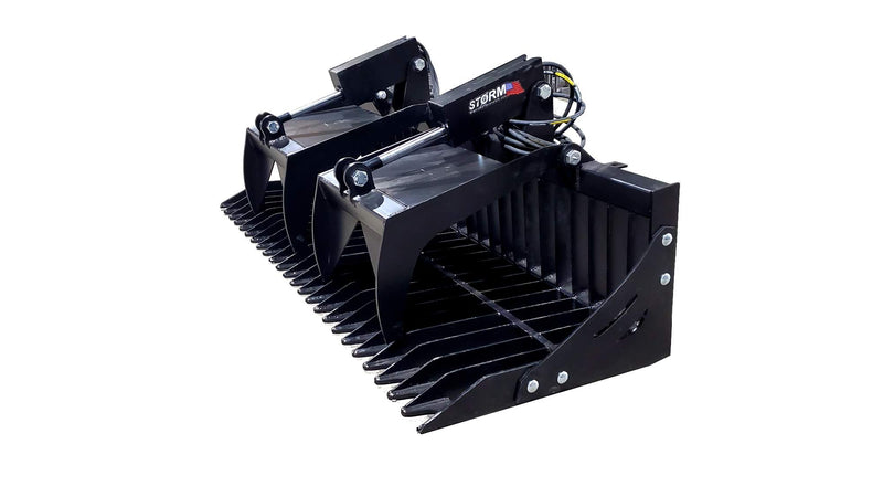 Load image into Gallery viewer, 60 Inch Rock/Brush Grapple - 2 Cyl - Skid Steer
