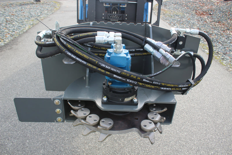 Load image into Gallery viewer, Skid Steer Stump Grinder 24 Inch 16-29 GPM
