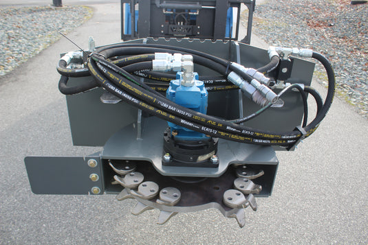 Skid Steer Stump Grinder 24 Inch 16-29 GPM