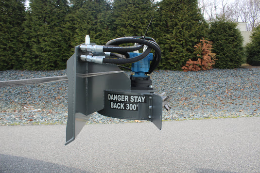 Skid Steer Stump Grinder 24 Inch 16-29 GPM