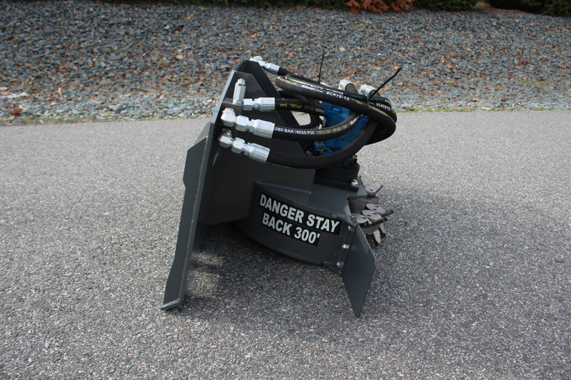 Load image into Gallery viewer, Skid Steer Stump Grinder 24 Inch 16-29 GPM
