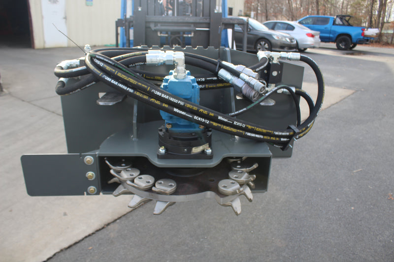 Load image into Gallery viewer, Skid Steer Stump Grinder 24 Inch 16-29 GPM
