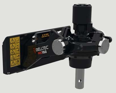 Belltec MC-200 MC Series mini track loader auger drive product view