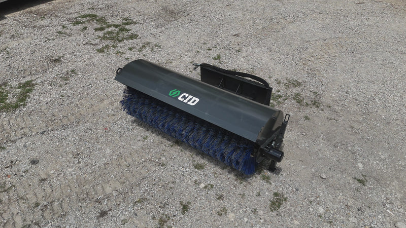 Load and play video in Gallery viewer, 72 INCH CID X-TREME MANUAL ANGLE BROOM
